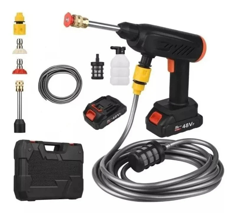 Hidrolavadora Inalámbrica de Alta Presión + 2 Baterii + Mini GPS GRATUIT 🎁