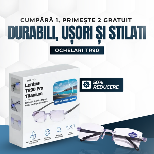 Ochelari TR90 Fotochromatici - Cumpără 1 și Primești 2 GRATUIT🎁