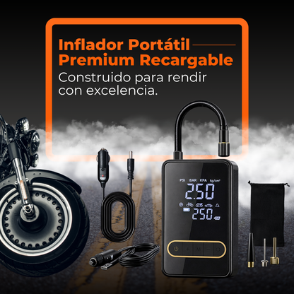 Compresor De Aire Digital 6000mah
