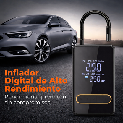 Compresor De Aire Digital 6000mah