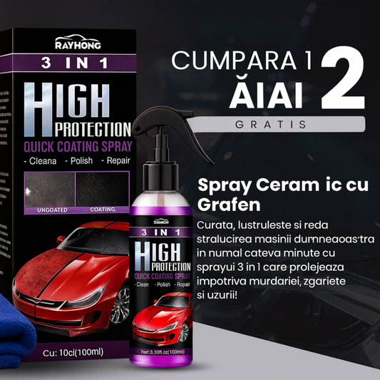 Rayhong Spray Ceramic cu Grafen + Cumpără 1 Primești 2 GRATUIT 🎁
