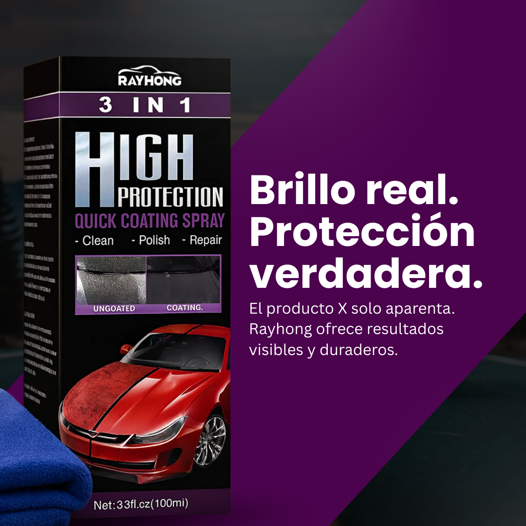 Rayhong Spray Cerámico - Compra 1 y Llévate 2 GRATIS 🎁