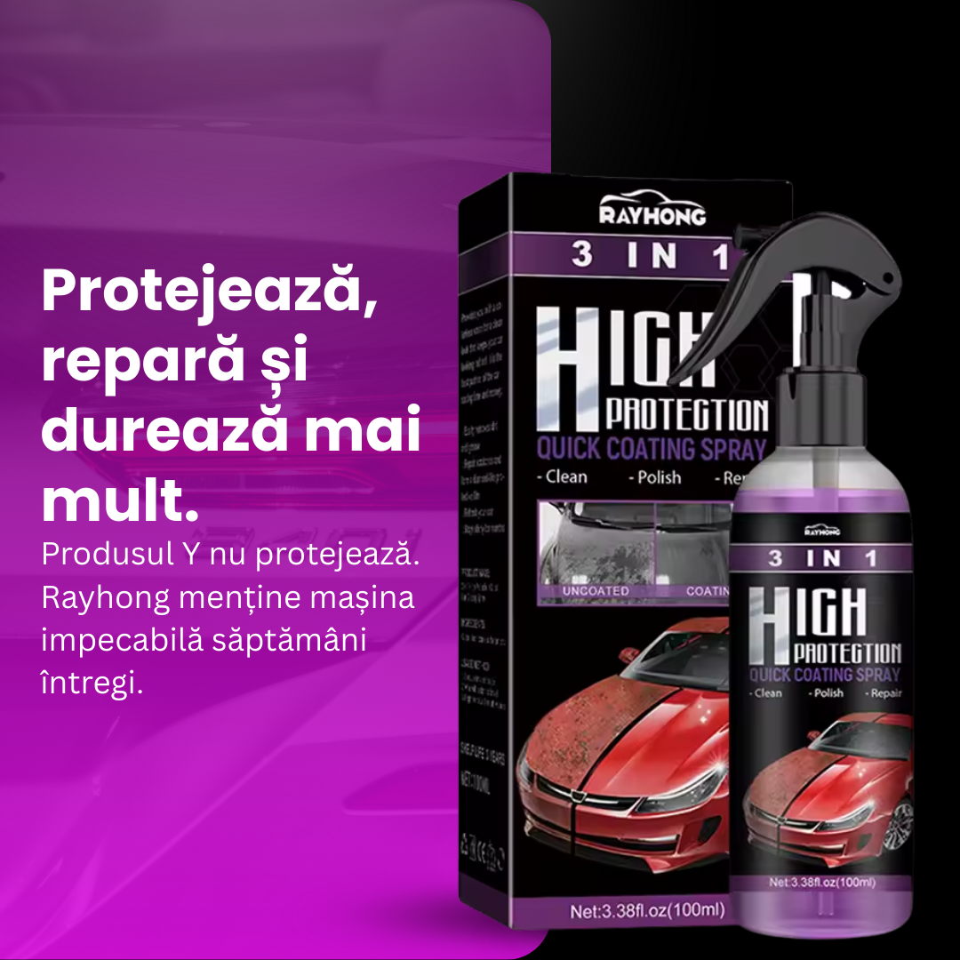 Rayhong Spray Ceramic cu Grafen + Cumpără 1 Primești 2 GRATUIT 🎁